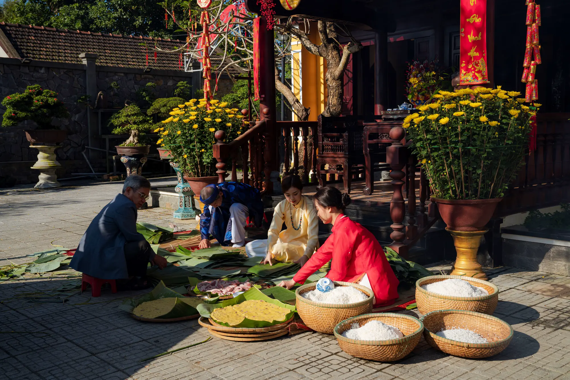 Enjoy Tet dishes