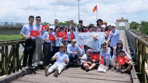 Travel Sense Asia company trip in Central Vietnam