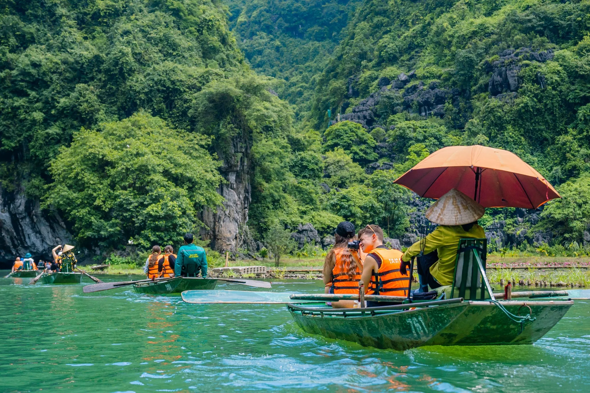 Ninh binh tam coc after typhoon