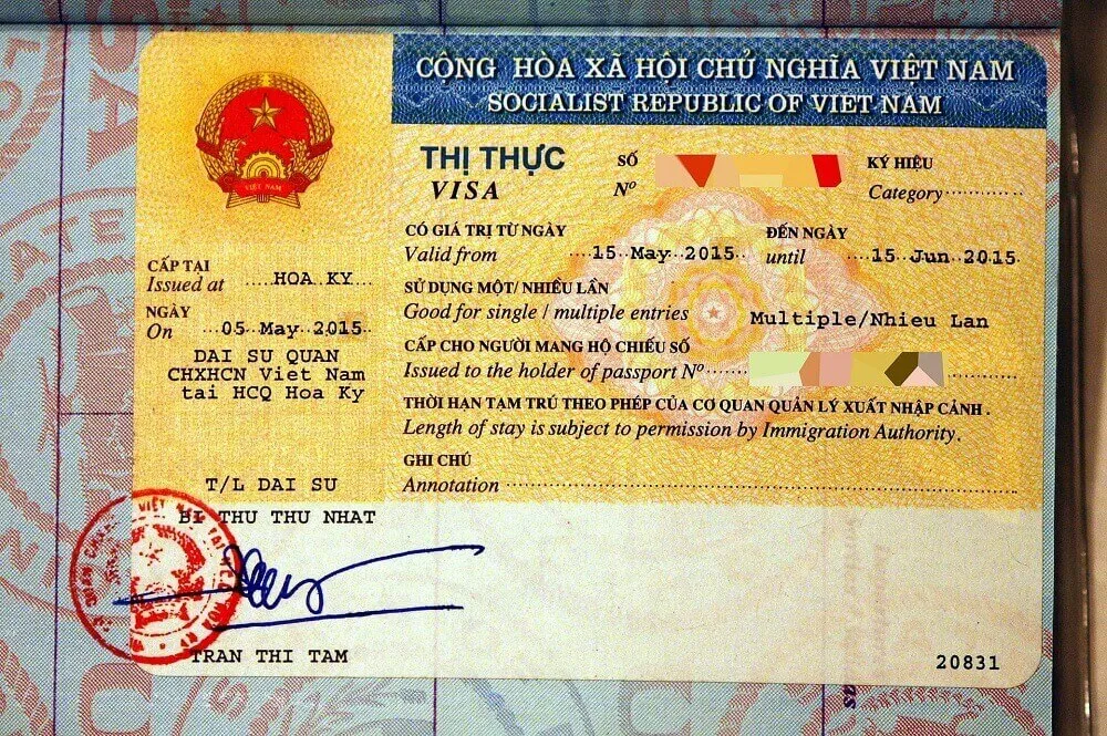 vietnam visa at San Francisco